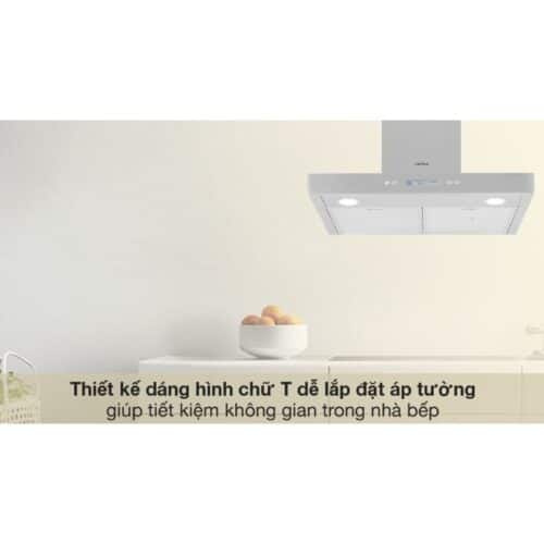 Thiết kế Máy hút khử mùi gắn tường thẳng Hafele HH WI60B 539.81.173