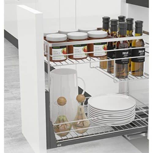 Ảnh thực tế bộ rổ gia vị SONATA Cucina 549.20.233 mạ chrome