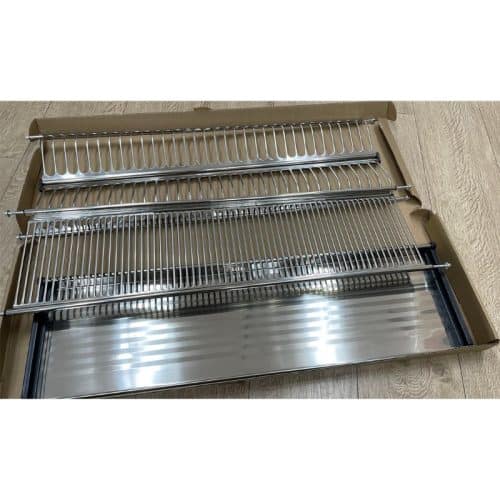 Ảnh thực tế rổ chén đĩa không khung PRESTO Cucina 544.40.028 Inox 304