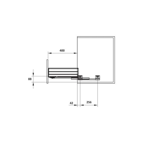 Bộ rổ xoong nồi Hafele Cappella 549.08.033 800mm
