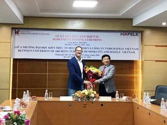 Häfele Việt Nam và Trường đại học Kiến Trúc TPHCM ký kết hợp tác đào tạo