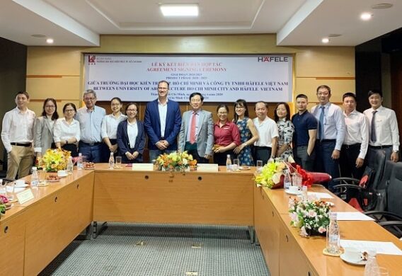 Häfele Việt Nam và Trường đại học Kiến Trúc TPHCM ký kết hợp tác đào tạo