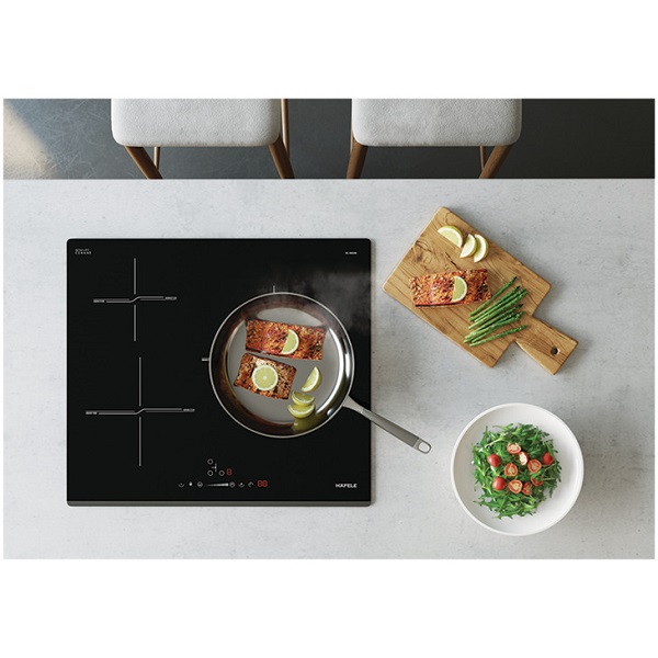 Ảnh thực tế Bếp từ Hafele 3 vùng nấu HC-I6030B 536.61.831 lắp âm