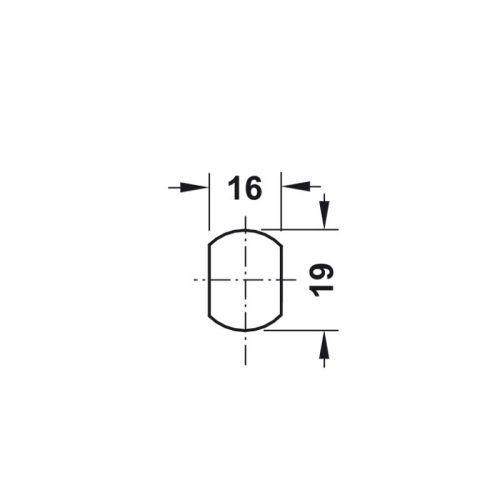 Lắp đặt vỏ khóa cốp Hafele 235.88.621