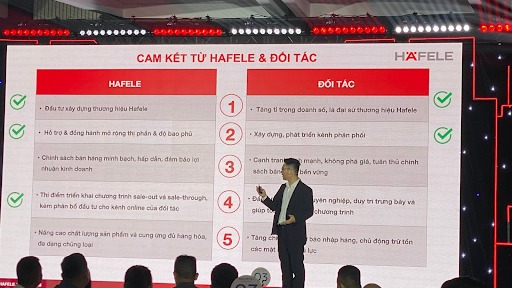 Cam kết từ Hafele và đối tác