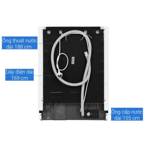 Ống nước máy rửa chén bán âm Hafele HDW-HI60B 533.23.210